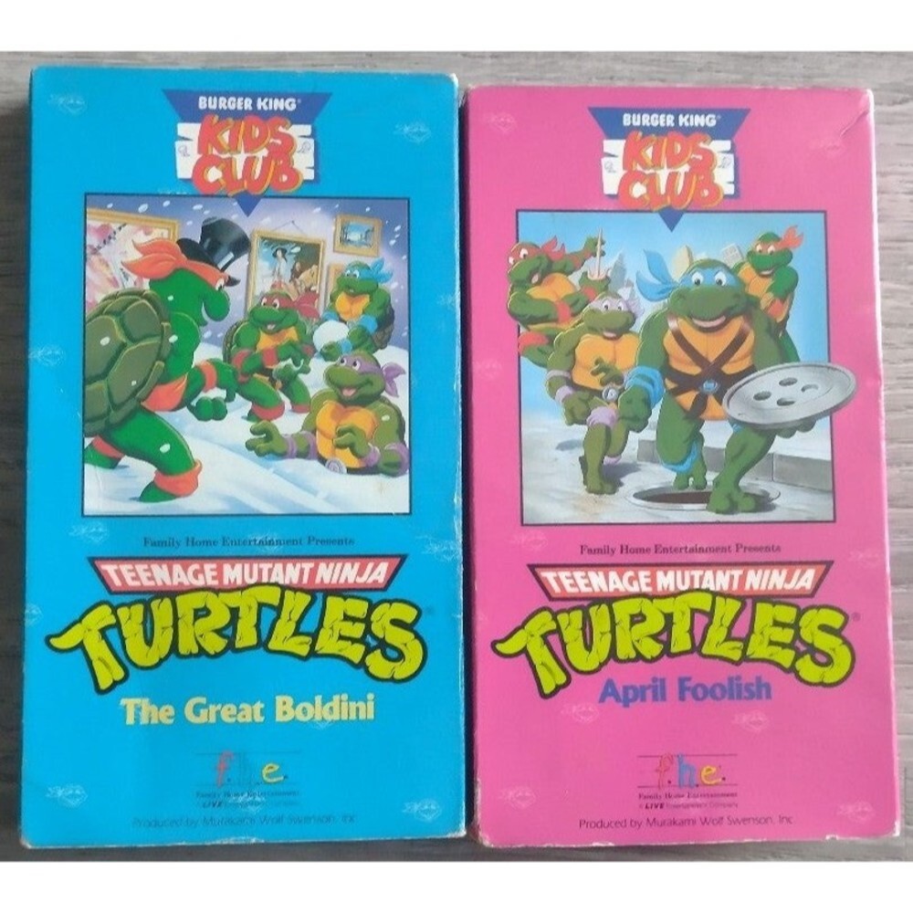 Teenage Mutant Ninja Turtles Vintage VHS - Picture 1 of 6